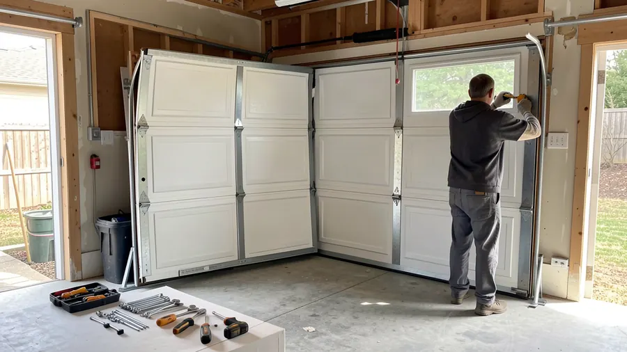 New Garage Door Installation — Norwich garage door service in Norwich